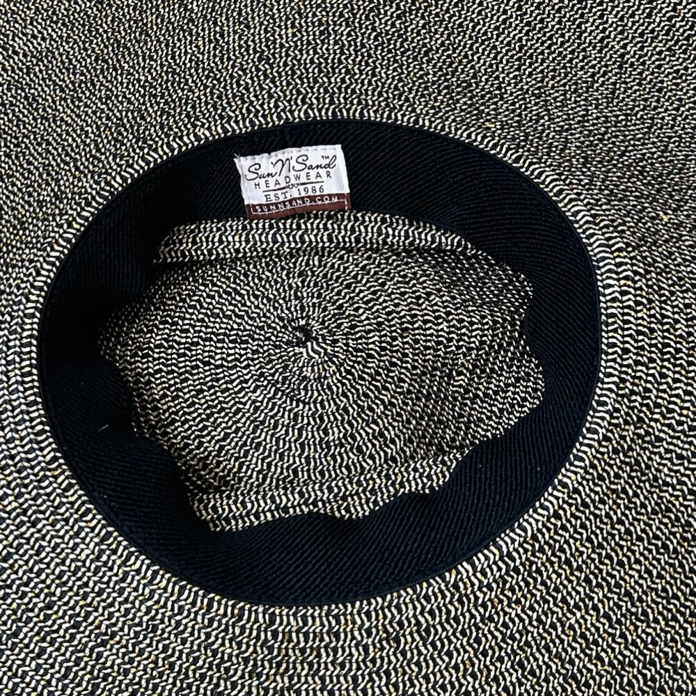NWOT Vintage Retro French Girl Style Floppy Oversized Sun Hat - Picture 8 of 10